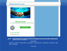 Tablet Screenshot of ideaconnect.com